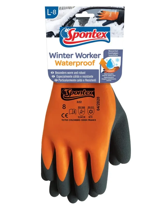 Spontex Winter Worker handskar till magnetfiske