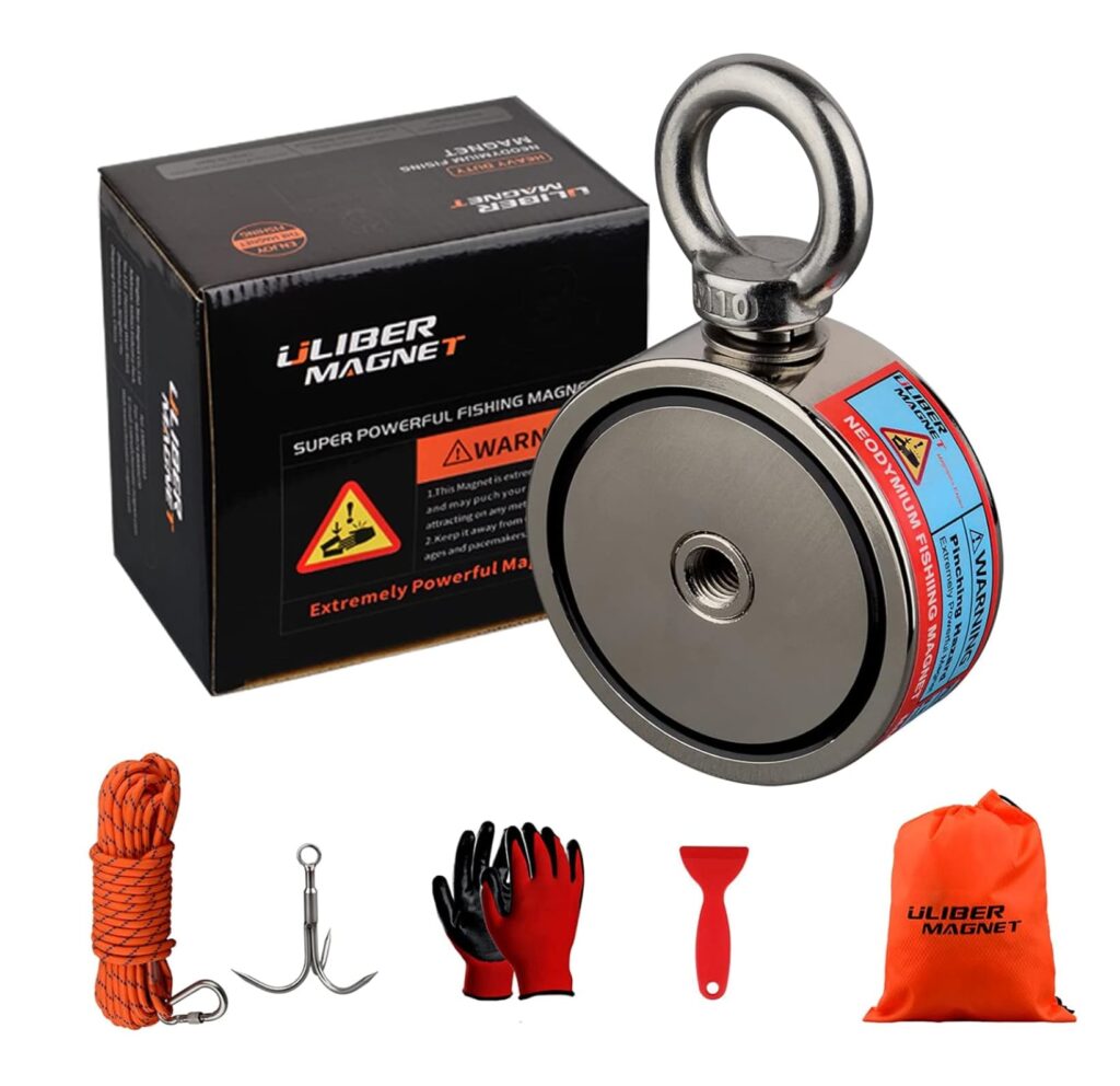 Ulibermagnet magnetfiskeset